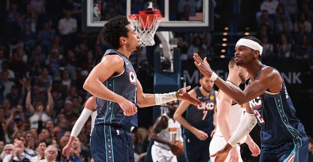 McCain Continues Hot Streak: 6-of-8 for 14 Points in Thunder’s 127-121 OT Win Over Nuggets - NBA Basketball