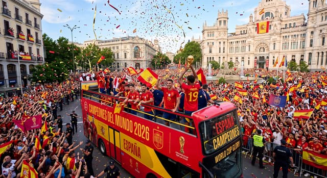 World Cup Glory: Inside a Champion Celebration Parade - UEFA UEFA Champions League