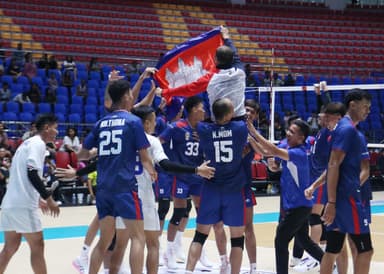 Cambodia stuns Thailand, earns historic SEA V Cup finals berth against Indonesia - NBA News